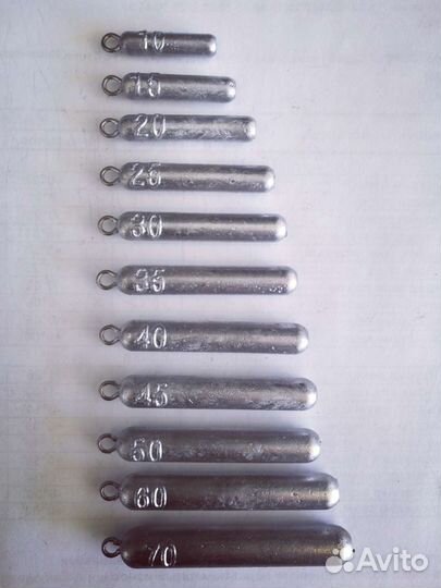 Грузило свинцовое для рыбалки