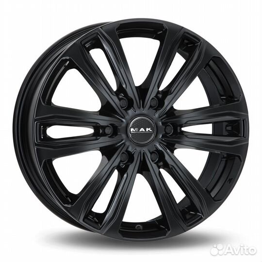 R18 6x114,3 8J ET30 D66,1 MAK Safari 6 Gloss Black