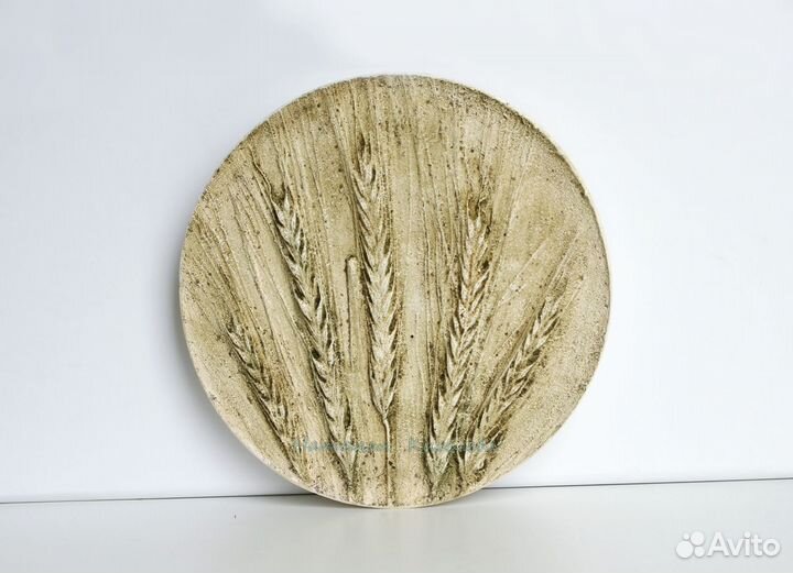 Ботанический барельеф Гипсовое панно