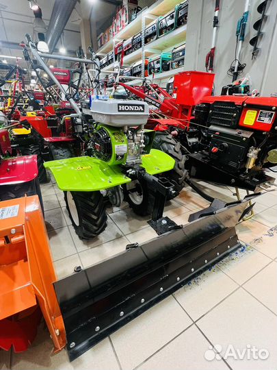 Мотоблок бензиновый Honda GX270 9HP+Снегоотвал
