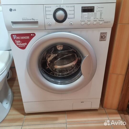 Стиральная машина бу lg 6 кг