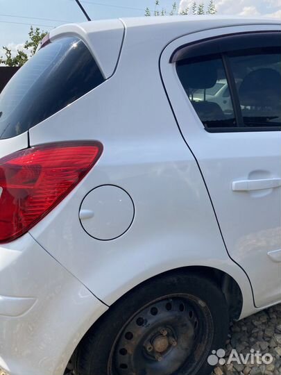 Заднее правое крыло, четверть Опель Корса D 5D