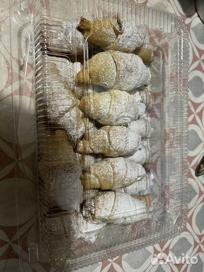 Рогалики с ореховой начинкой (пальчики )