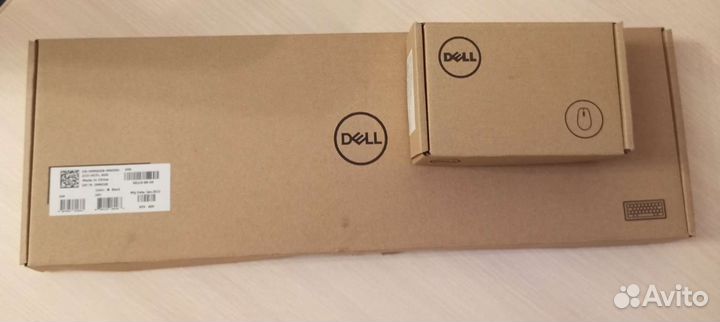 Мышь и клавиатура dell проводные