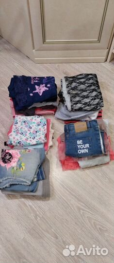 Летние вещи пакетом на девочку