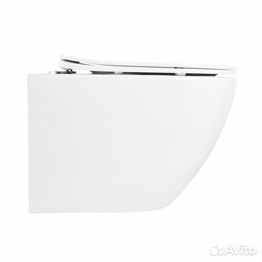 Комплект инсталляции Geberit Delta с унитазом BelBagno Due с кнопкой хром и сиденьем дюропласт микро