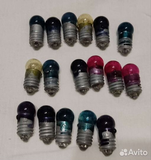 Лампочки для ёлочной гирлянды СССР