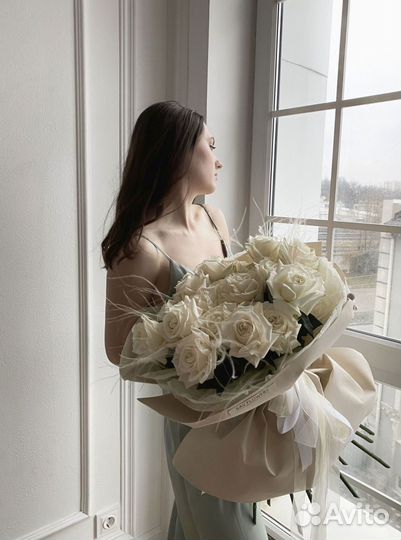 Восхитительный букет из роз на День рождения