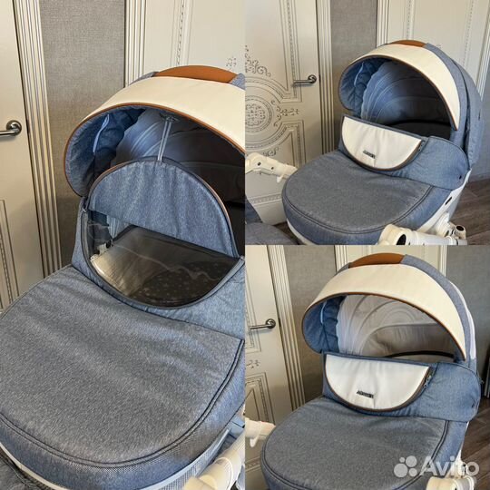 Коляска 3 в 1 Adamex Monte Carbone