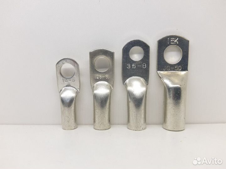 Наконечники медно лужёные