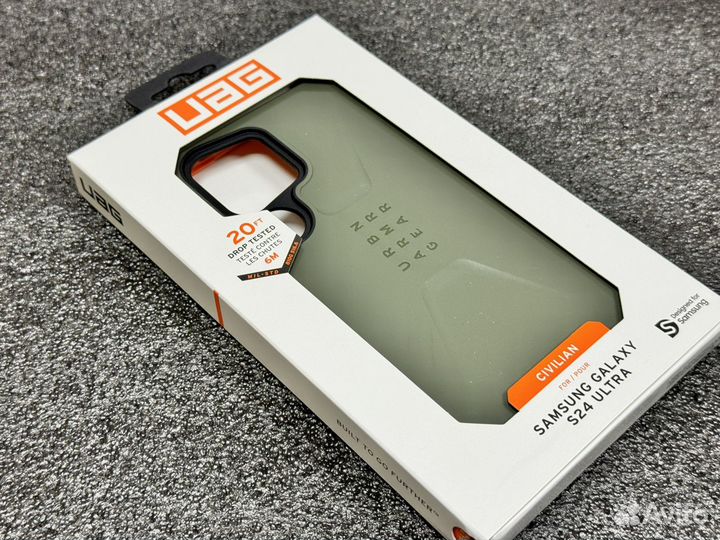 Чехол Uag Civilian Samsung S24 Ultra, Olive Drab