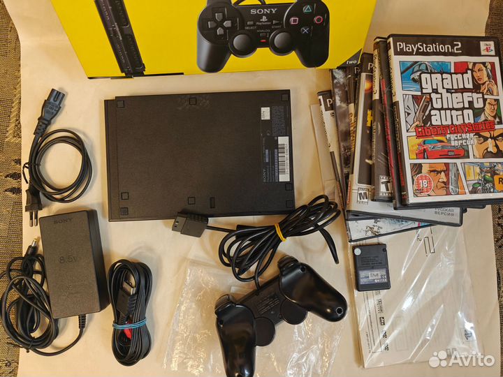 Sony playstation 2 PS2 slim scph-77008