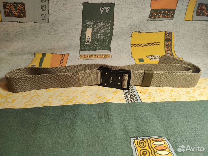 Тактический ремень с застёжкой эластичный