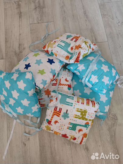 Бортики в детскую кроватку