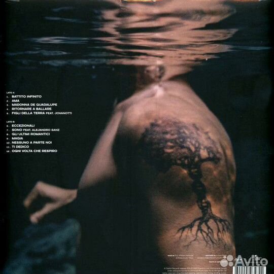 Виниловая пластинка ramazzotti eros - battito infinito (LP)