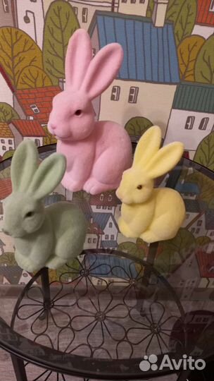 Зайчики для интерьера