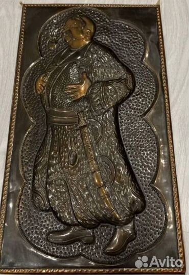 Картина медная чеканка