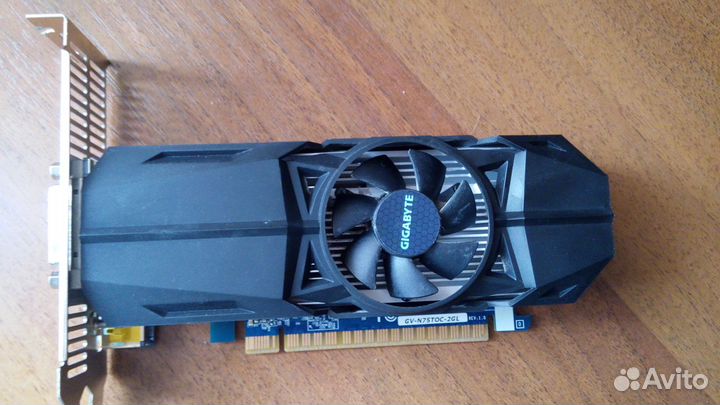 Видеокарта Gigabyte GeForce GTX 750 Ti