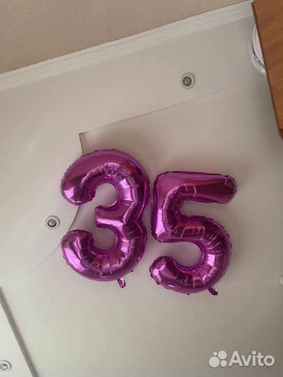 Воздушные шары цифры