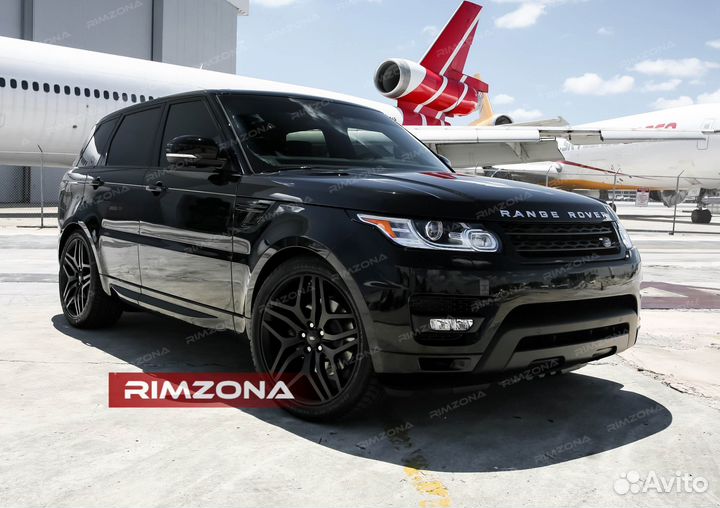 Кованые диски R23 на Range Rover Sport