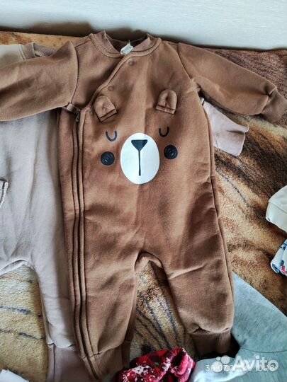 Вещи пакетом на мальчика 74 размер