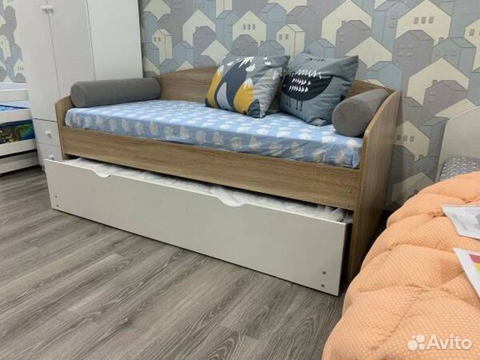 Кровать без мягкой спинки для малыша лдсп трансфор