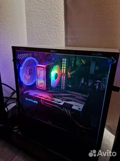 Игровой комплект + монитор 10400/RX/16/1tbSSD