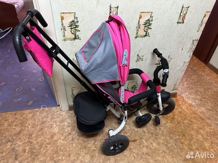 Детская коляска велосипед