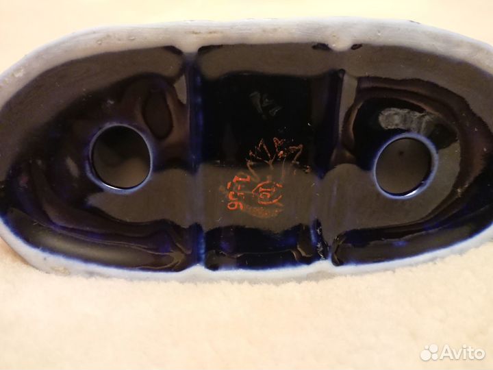 Подсвечники «Русалка» (Кобальт.Возрождение.Фарфор)