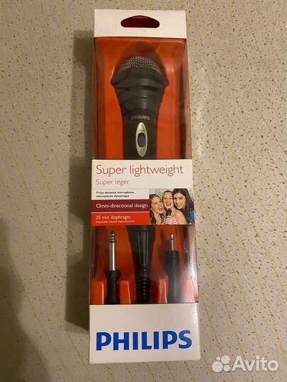 Микрофон для караоке philips