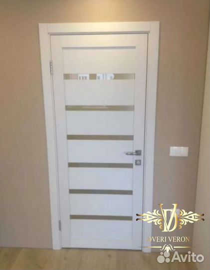 Двери межкомнатные с матовым стеклом