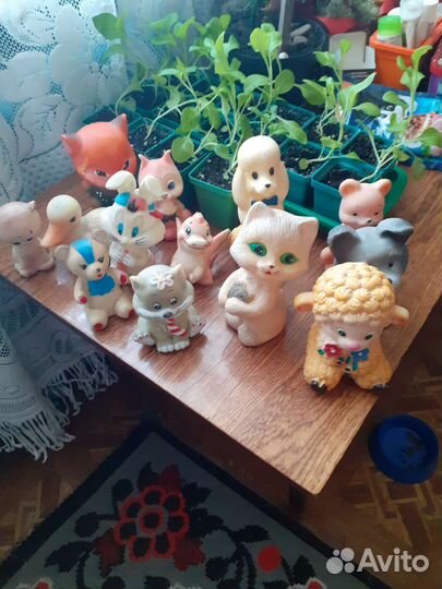 Резиновые игрушки СССР. Игрушки СССР