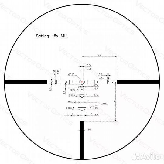 Vector Optics Paragon 3-15x44 