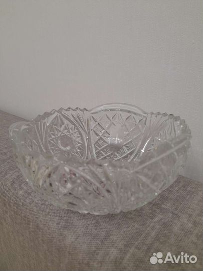 Хрустальная ваза