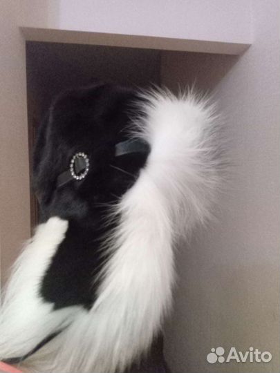 Шапка норка, полярная лиса