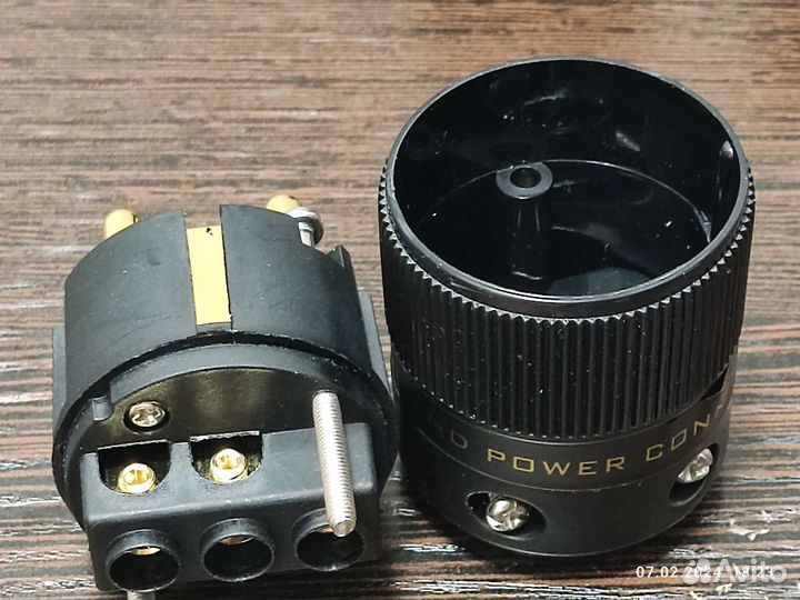 Комплект силовых разъемов high END power gold