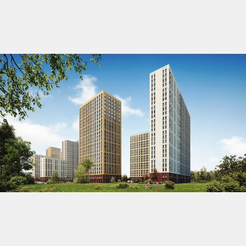 2-к. квартира, 61,7 м², 23/24 эт.