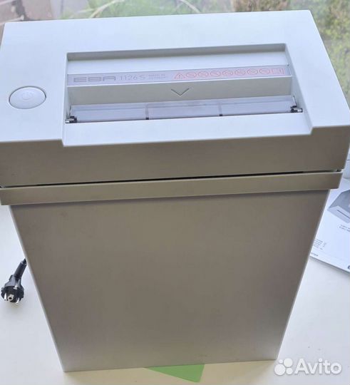 Уничтожитель бумаги (шредер) eba 1126s