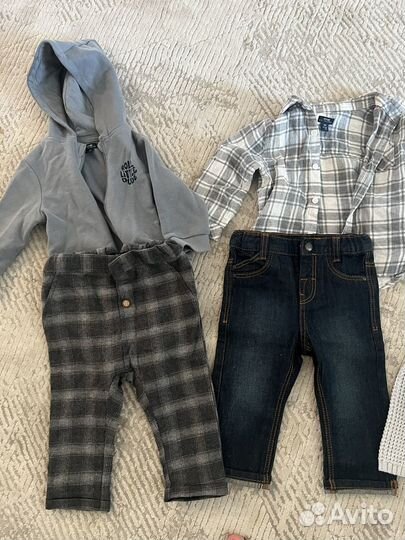 Детские вещи на мальчика размер 72-76
