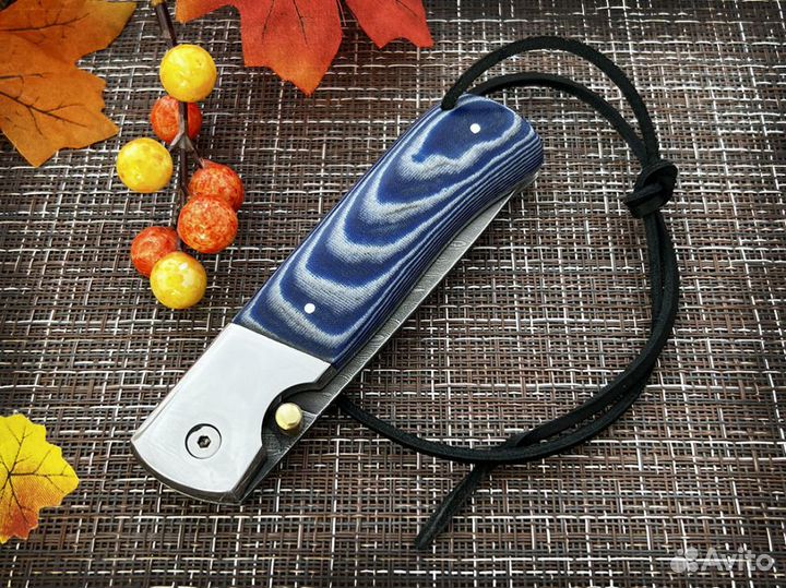 Скл. нож Дамасской стали