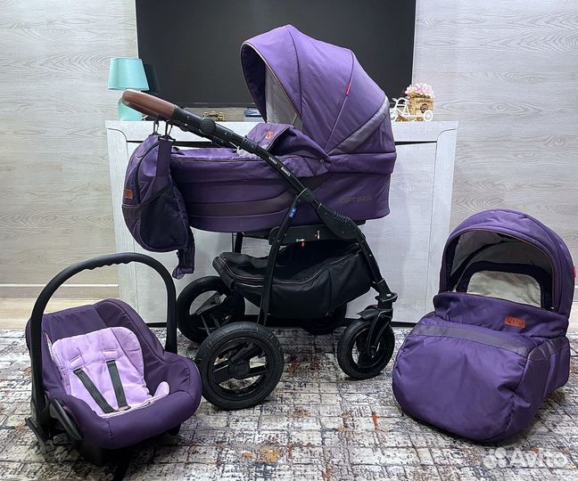 Коляска Verdi Optima 3 в 1 (отл.сост)