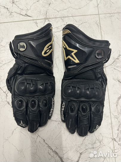 Мотоперчатки alpinestars мужские бу