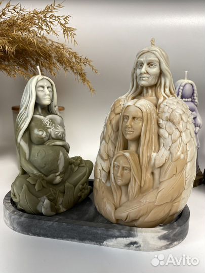 Свечи ручной работы. Декор для дома