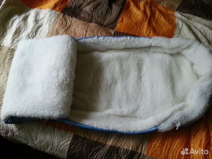 Зимний конверт (овечья шерсть)