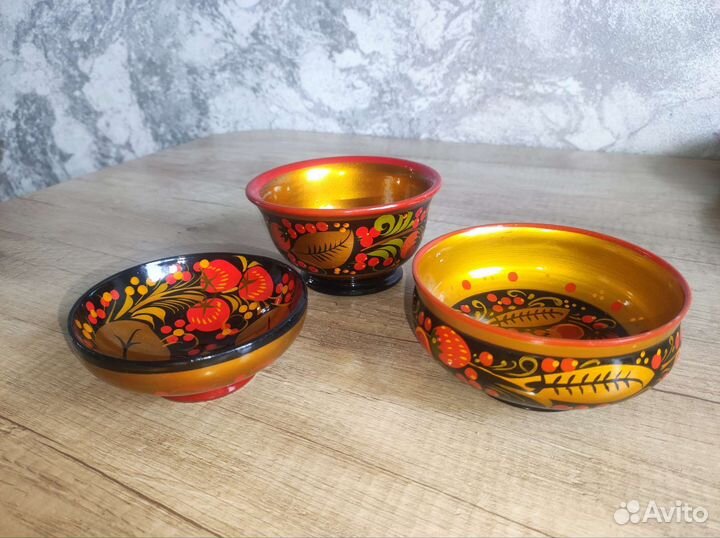Посуда хохлома