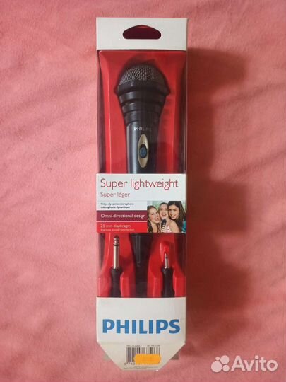 Микрофон проводной Philips