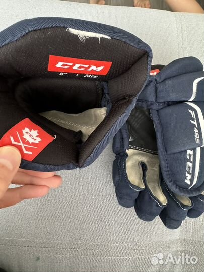 Краги хоккейные ссм FT 485