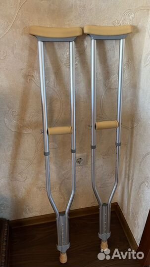 Костыли подмышечные взрослые новые
