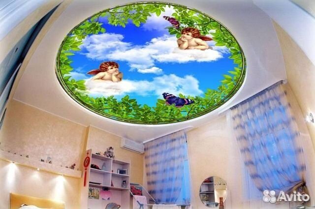 Натяжные потолки