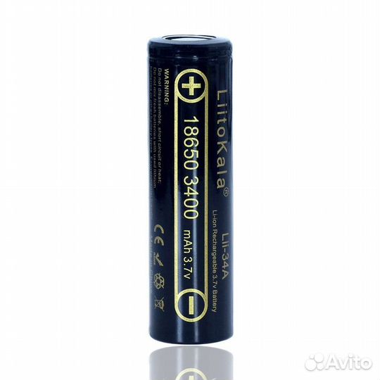 Аккумулятор LiitoKala Lii-34A 18650 на 3400mAh